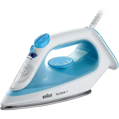مكواة بخار براون تيكستايل - 2000 وات - أزرق وأبيض - SI 1050
