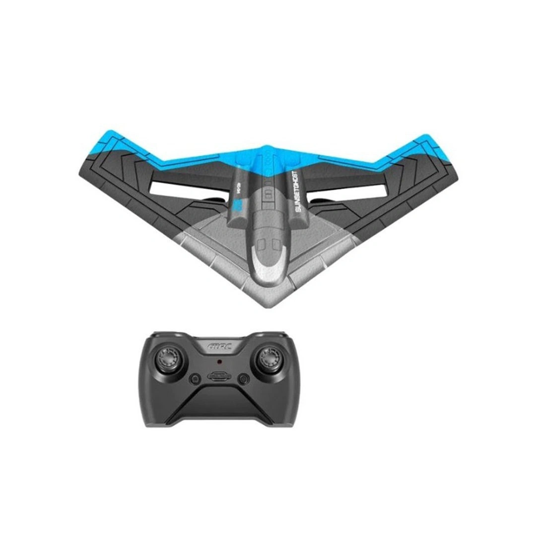 لعبة طائرة بريموت كنترول - أسود - B-2