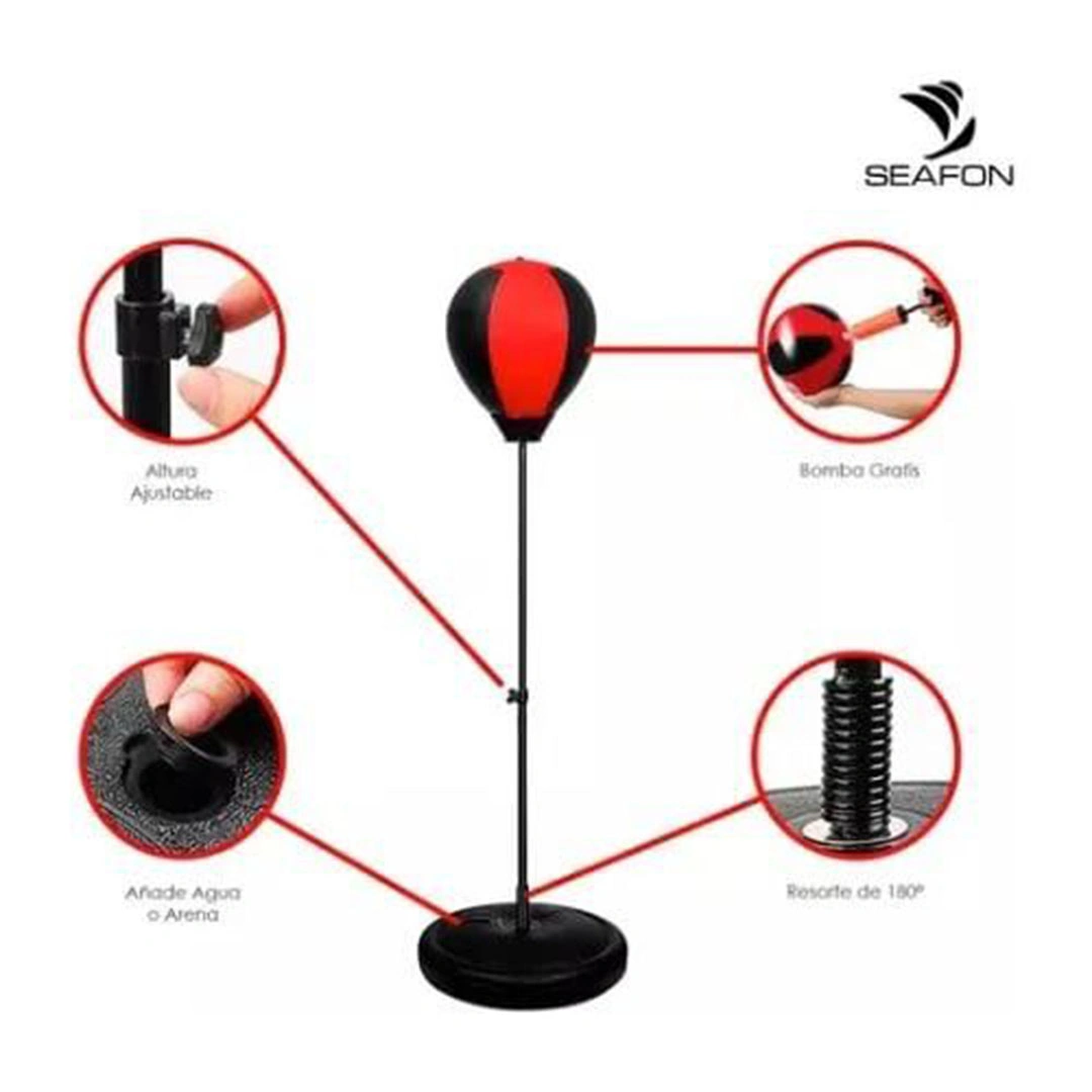 قفازات مع كيس ملاكمة للأطفال - 105 سم