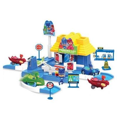 لعبة ساحة وقوف السيارات بتصميم PJ Masks - متعددة الألوان