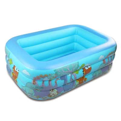 حمام سباحة قابل للنفخ للأطفال - أزرق