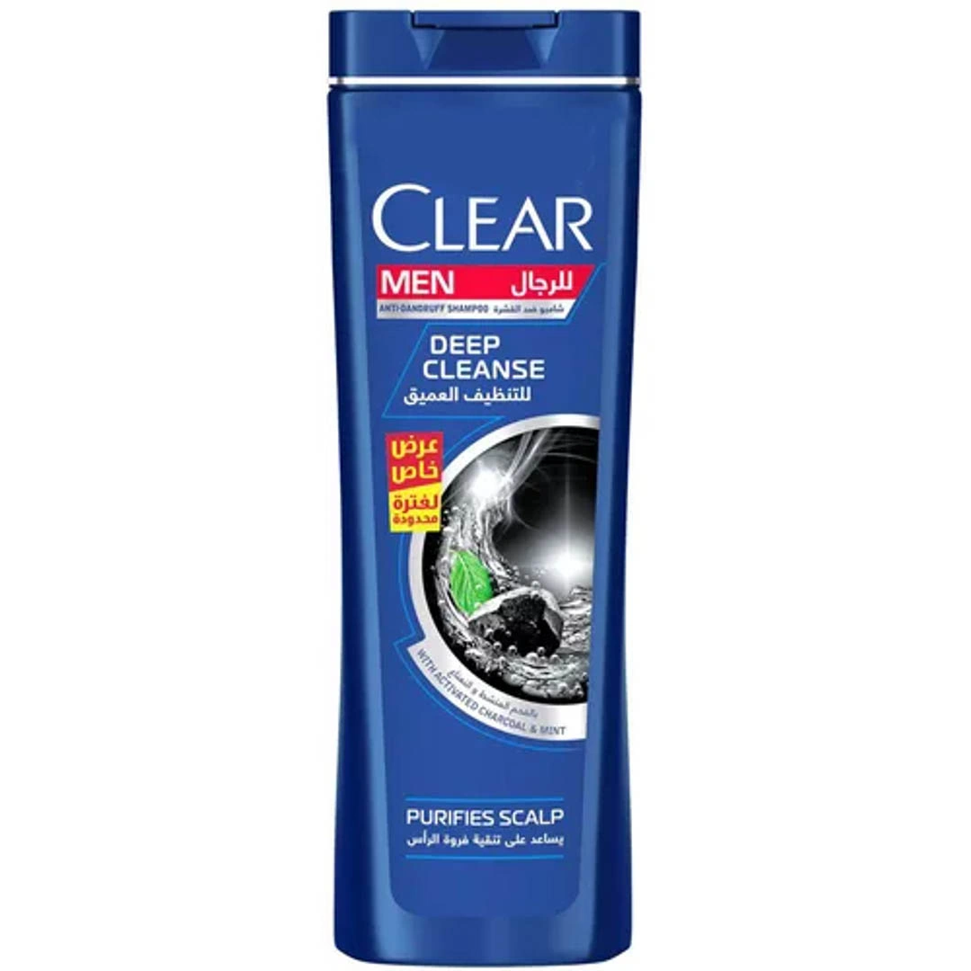 كلير شامبو ضد القشرة للتنظيف العميق للشعر للرجال - 600 مل
