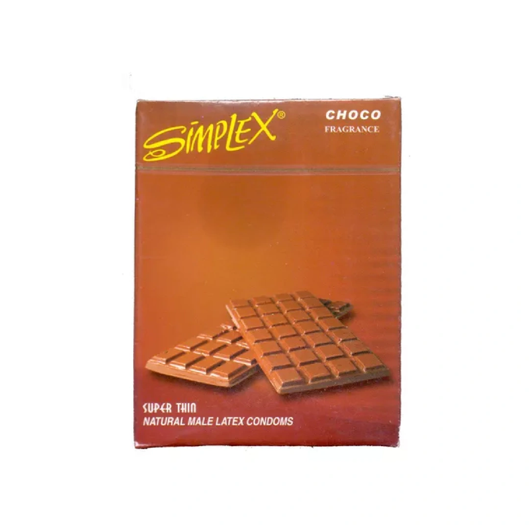 سيمبلكس بلاك واقي ذكري بالشوكولاته - 3 قطع