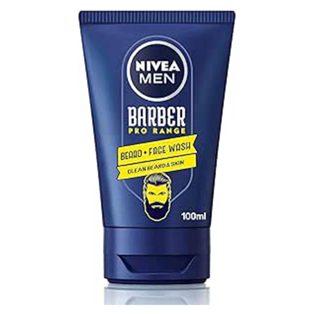 نيفيا غسول اللحية والوجه باربر برو رينج للرجال - 100 مل