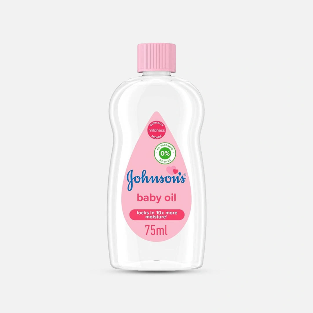 زيت جونسون للشعر والجسم للأطفال الوردى - 75 مل
