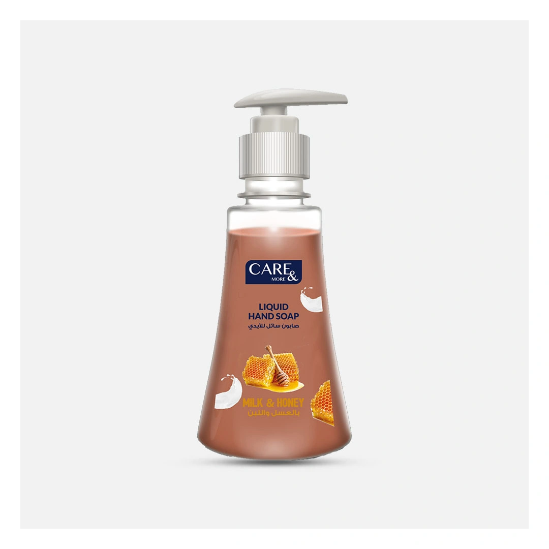صابون سائل لليدين بالعسل والحليب كير & مور - 350 مللي