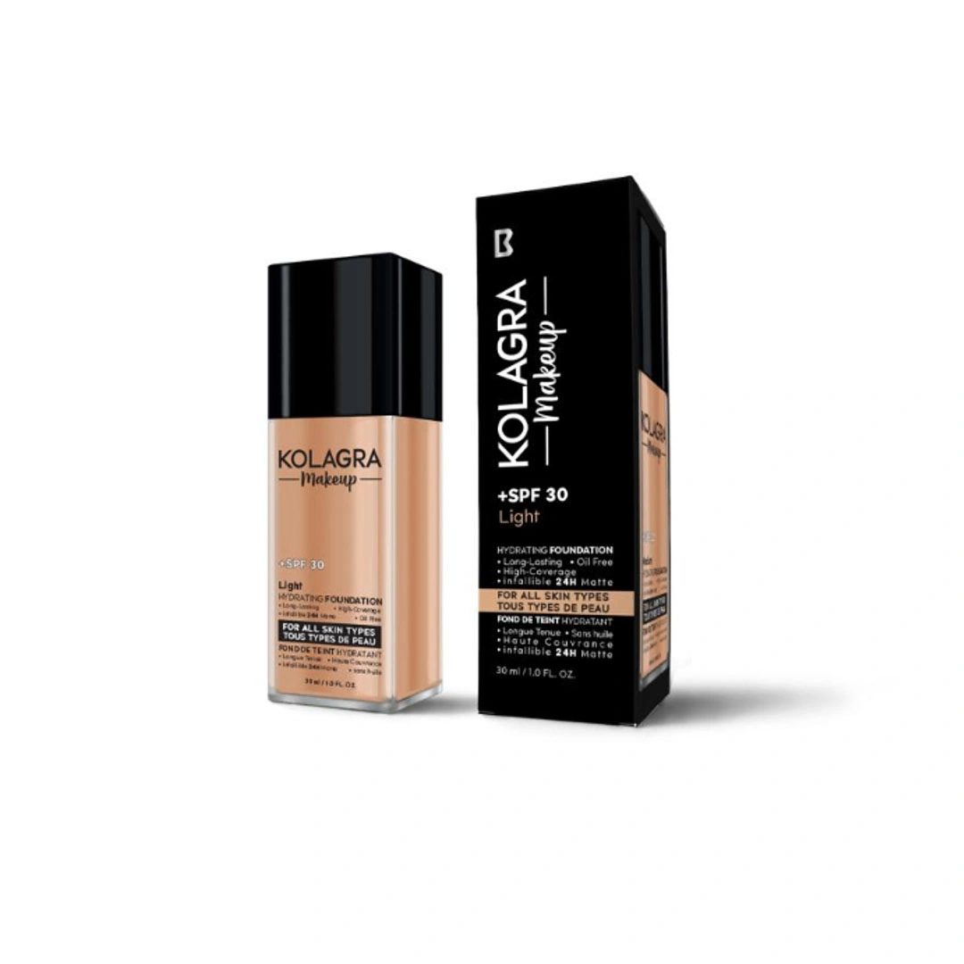 ميكب كريم أساس طبي مرطب بمعامل حماية 30+ درجة فاتح كولاجرا - 30 مللي