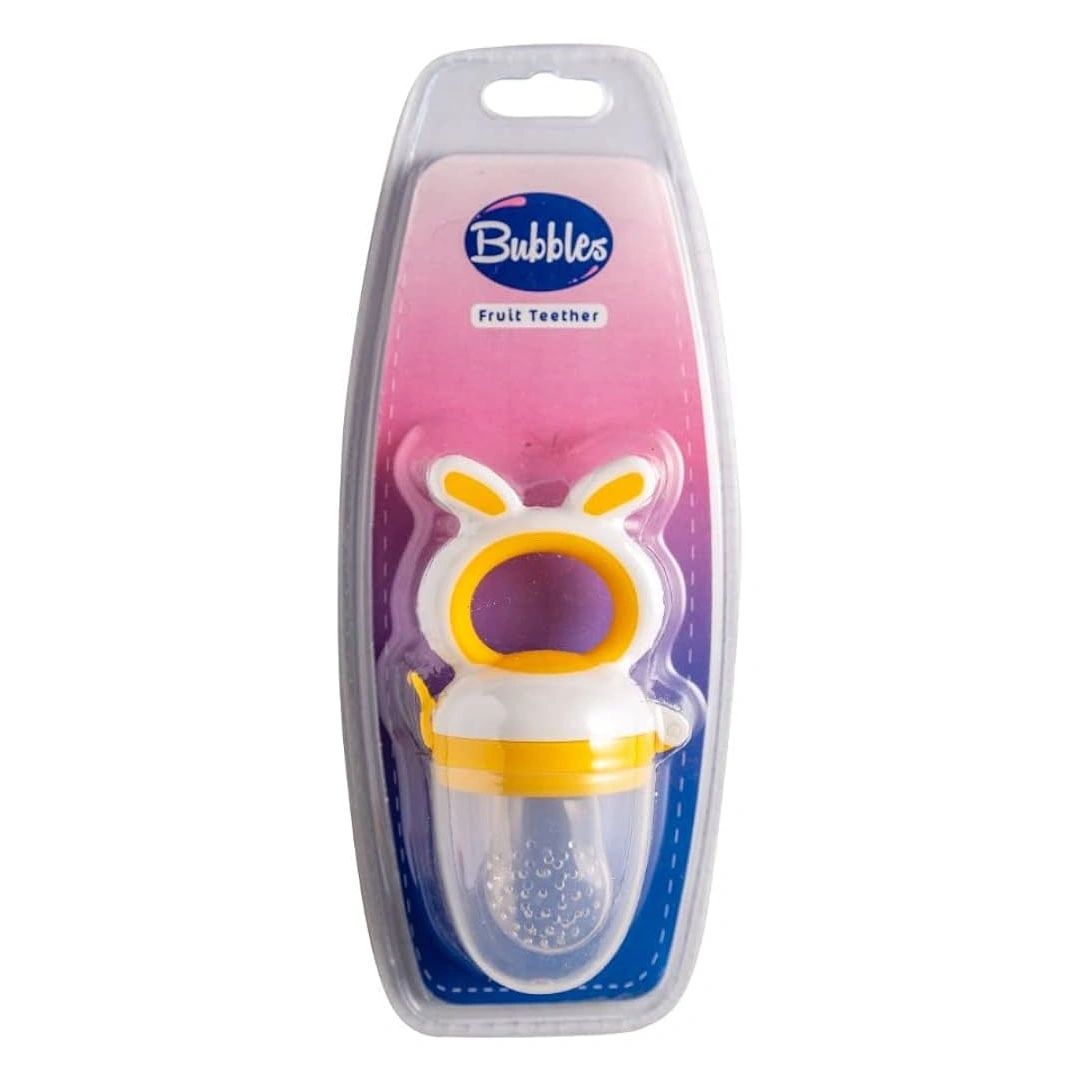 عضاضة فواكه للأطفال بابلز - أصفر