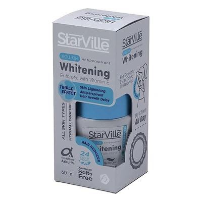 ستارفيل رول اون للتفتيح و تقليل الشعر - 60 مل