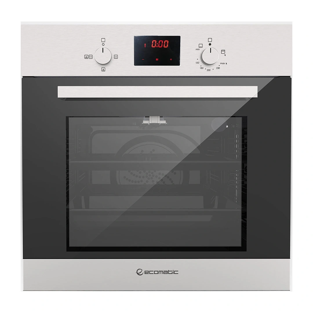 فرن إيكوماتيك 60 سم غاز شواية - إستانلس ديجيتال G6404TTD