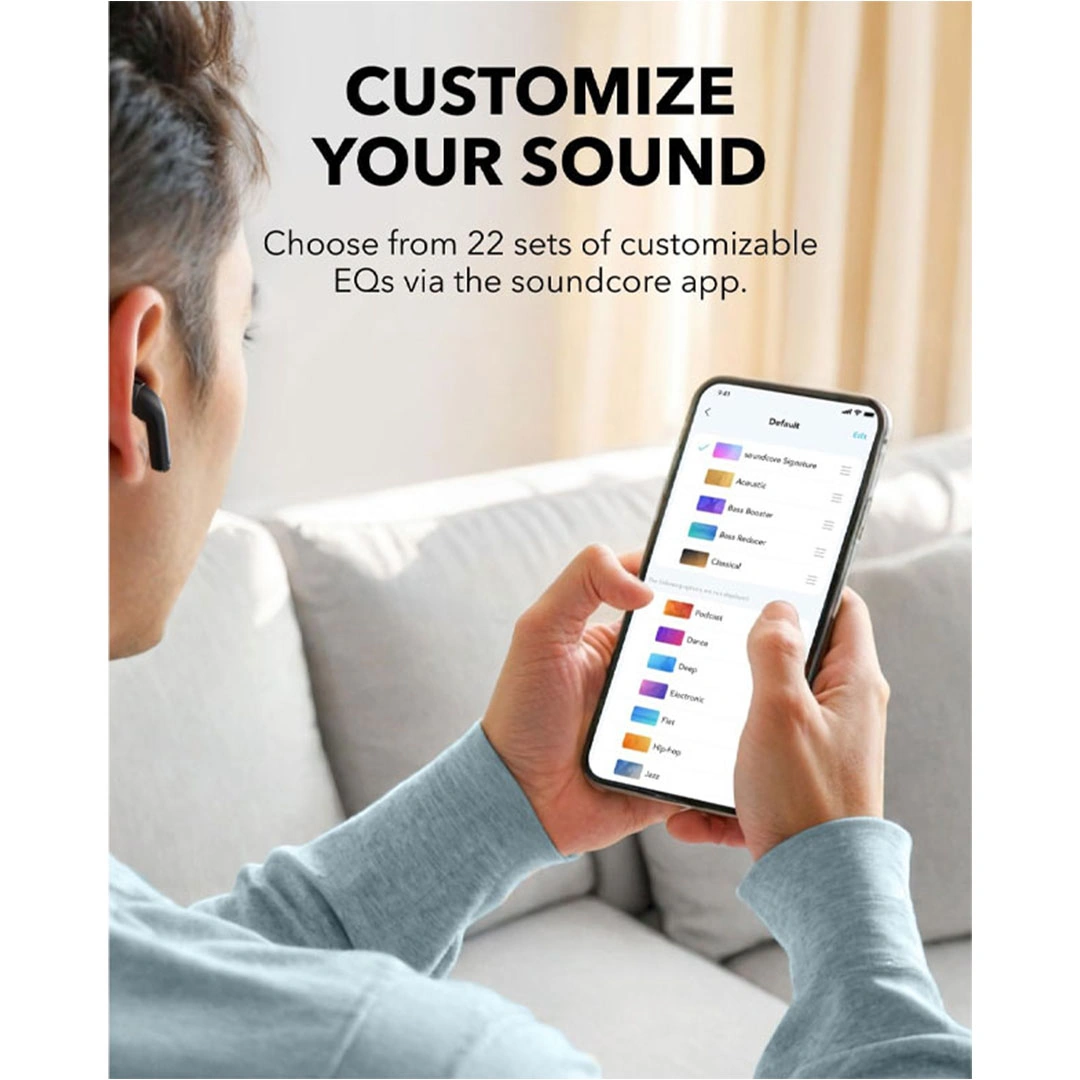 سماعة أذن لاسلكية أنكر ساوند كور K20i - أبيض - A3994H21