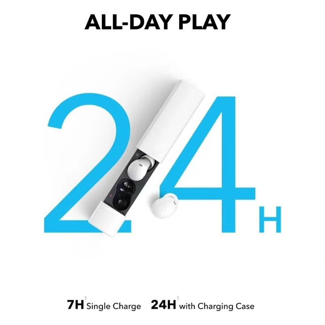 سماعة أذن لاسلكية أنكر ساوند كور A30i - أبيض - A3958H21