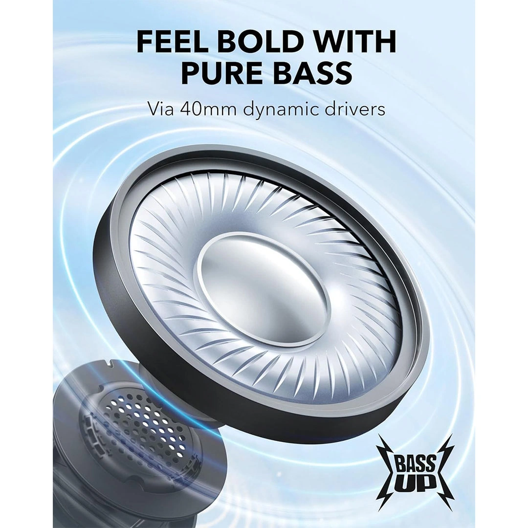 سماعة رأس لاسلكية أنكر ساوند كور H30i - أبيض - A3012H21