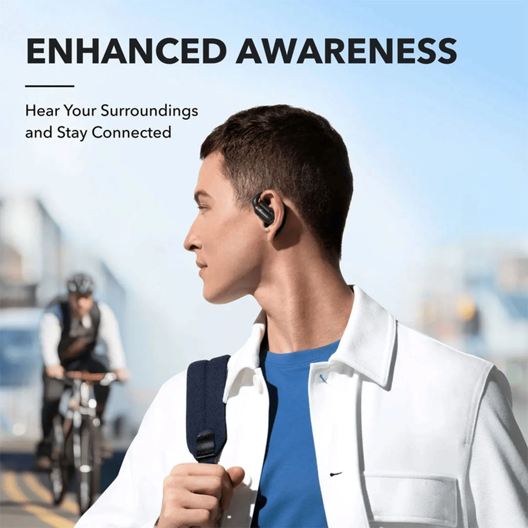 سماعة أذن لاسلكية أنكر ساوند كور V30i - أسود - A3873H11