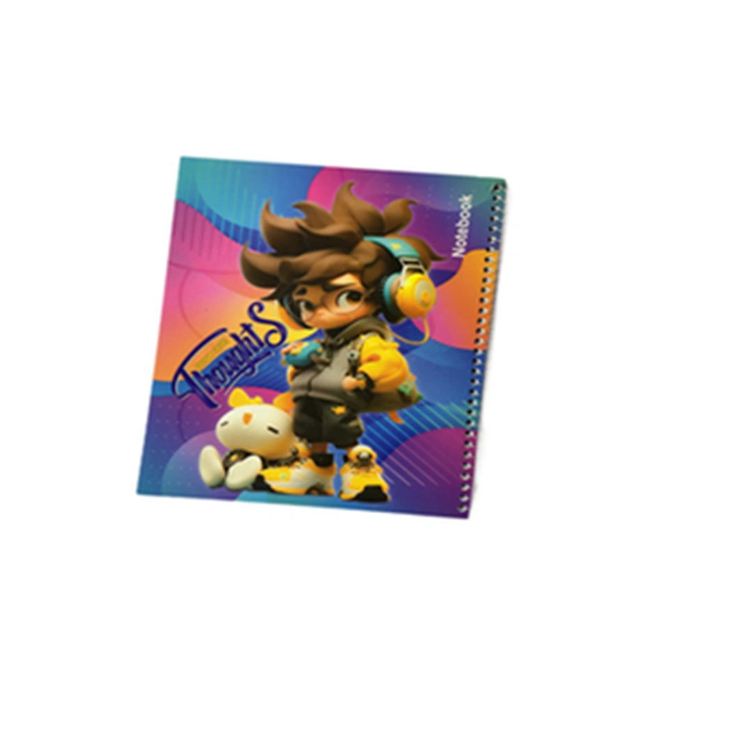 كشكول بلاستيك مسطر 80 ورقة A4