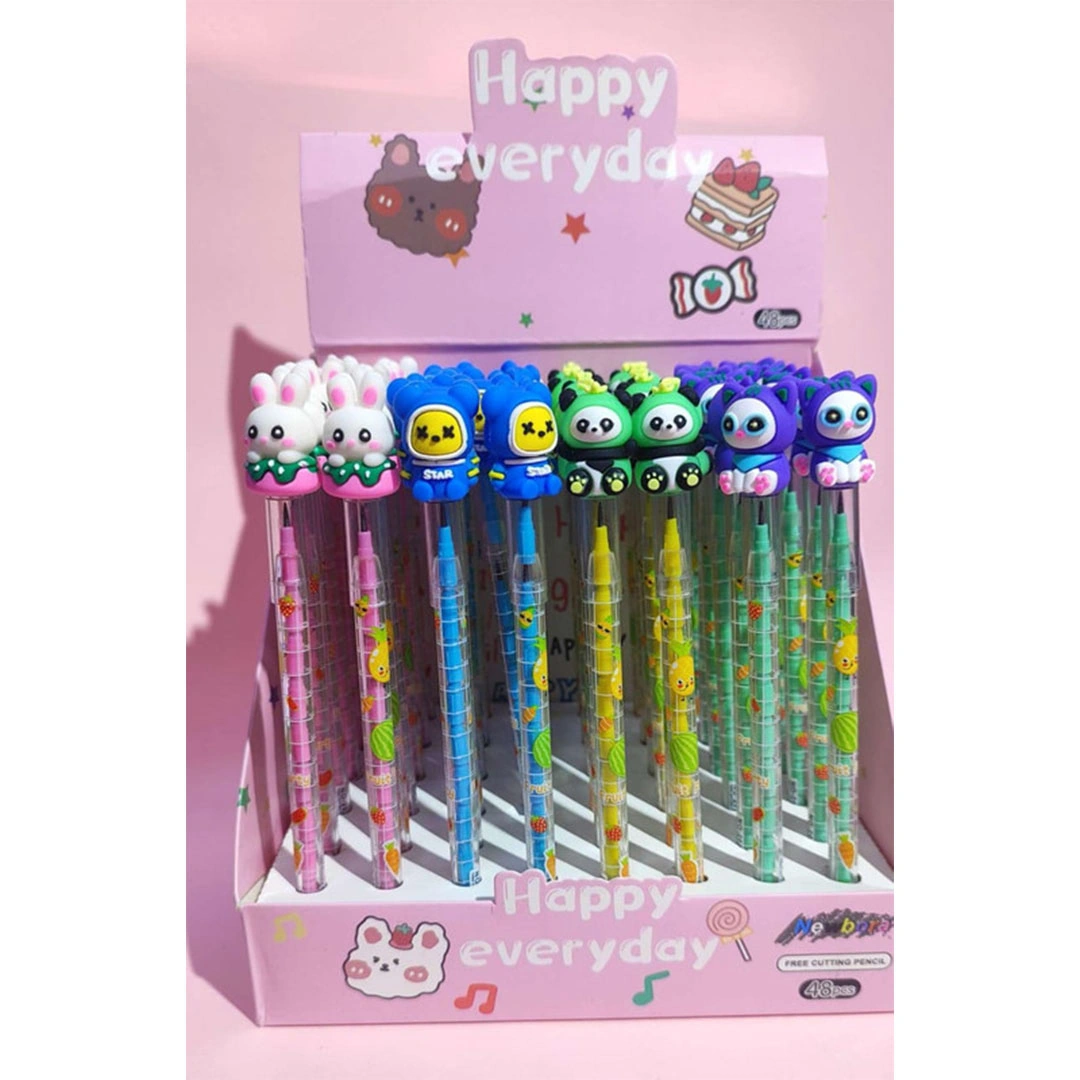 قلم رصاص سنون - اشكال كرتونية