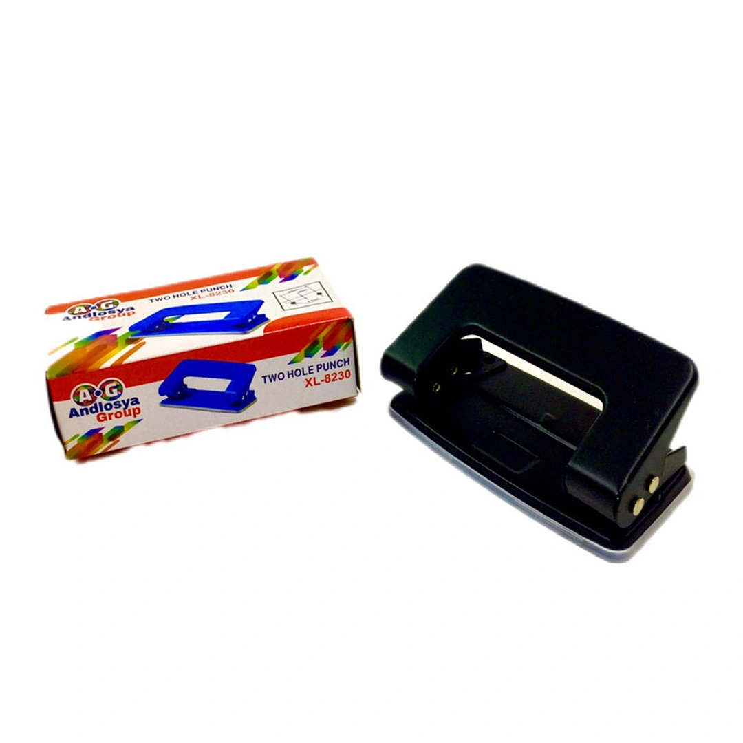 آلة تخريم ورق ثنائية - اسود - XL-8230