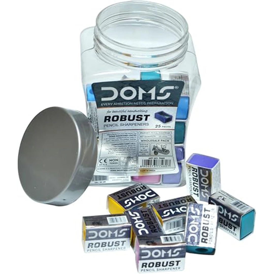 براية برطمان 25 قطعة - بلاستيك - ألوان متعددة