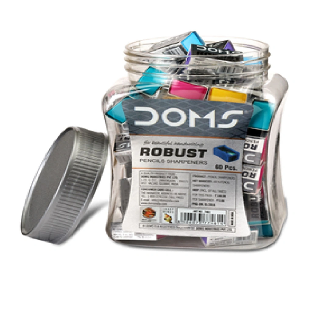 براية برطمان 60 قطعة - بلاستيك - ألوان متعددة