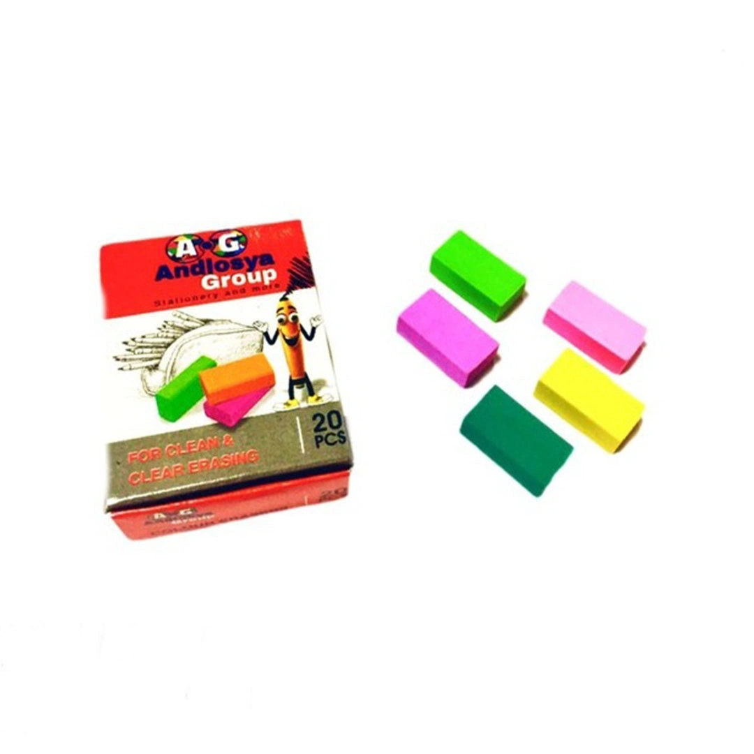 علبة استيكة مينى نيون - 20 قطعة