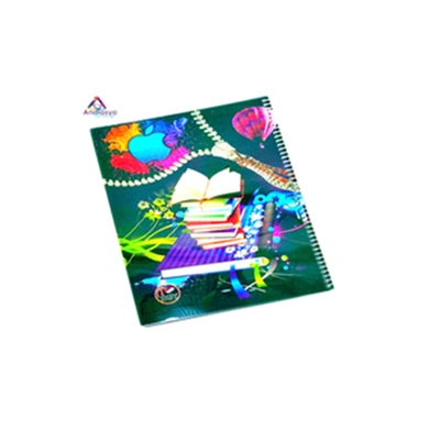 كشكول بلاستيك مسطر  80 ورقة  A5