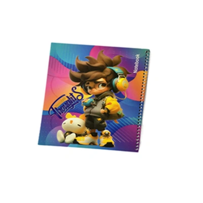 كشكول بلاستيك مسطر 80 ورقة A4