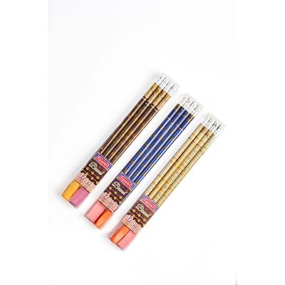 قلم رصاص براند استيكة + براية -  12 قلم