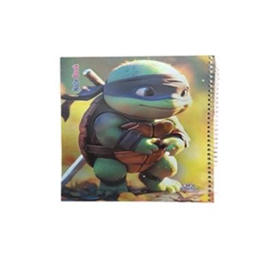 كشكول سلك 100 ورقة بارز A4 مقاس 20.5*27