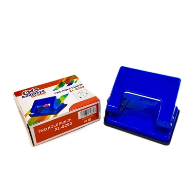 آلة تخريم ورق ثنائية - ازرق - XL-8250