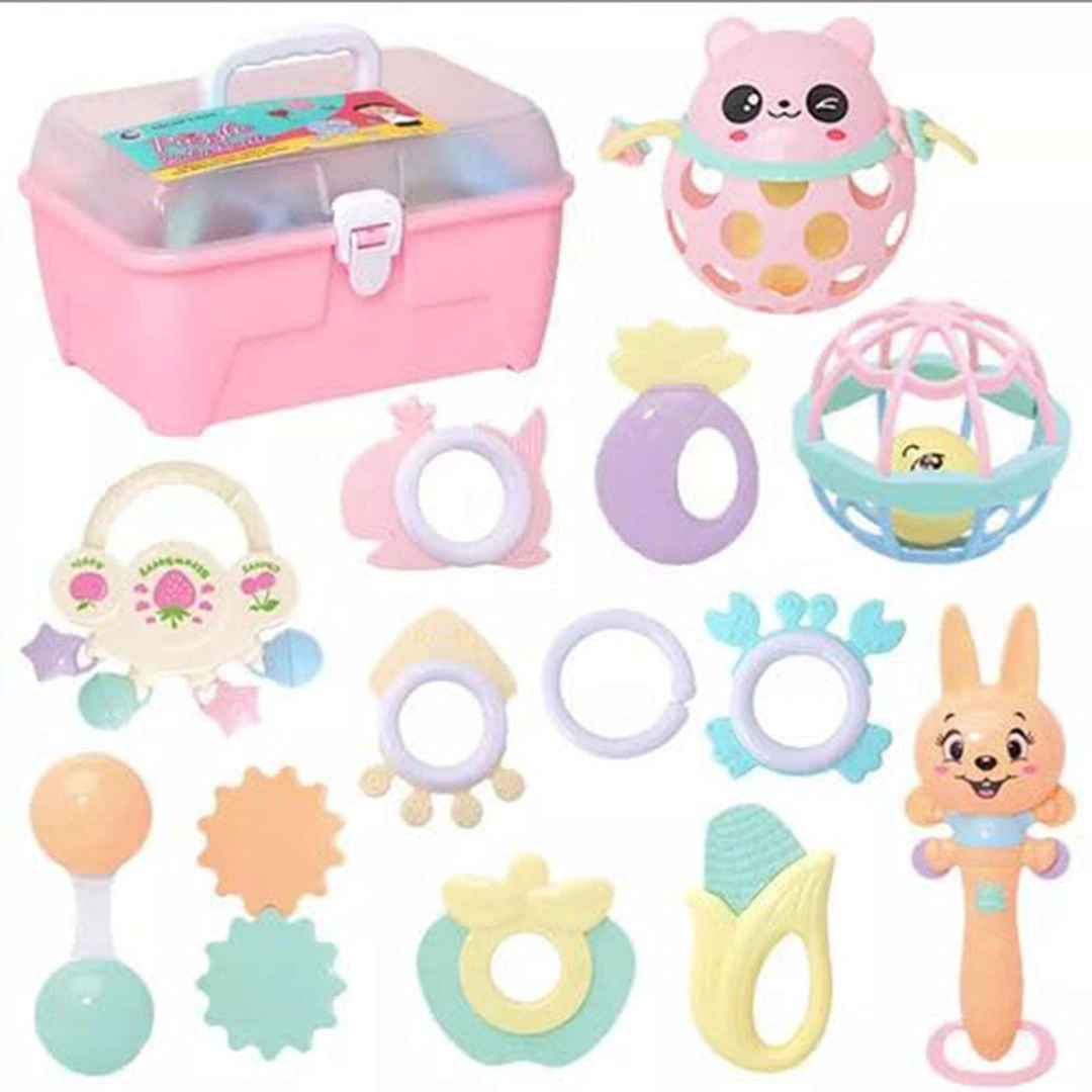 خشخيشات أطفال مطاطية 13 في 1