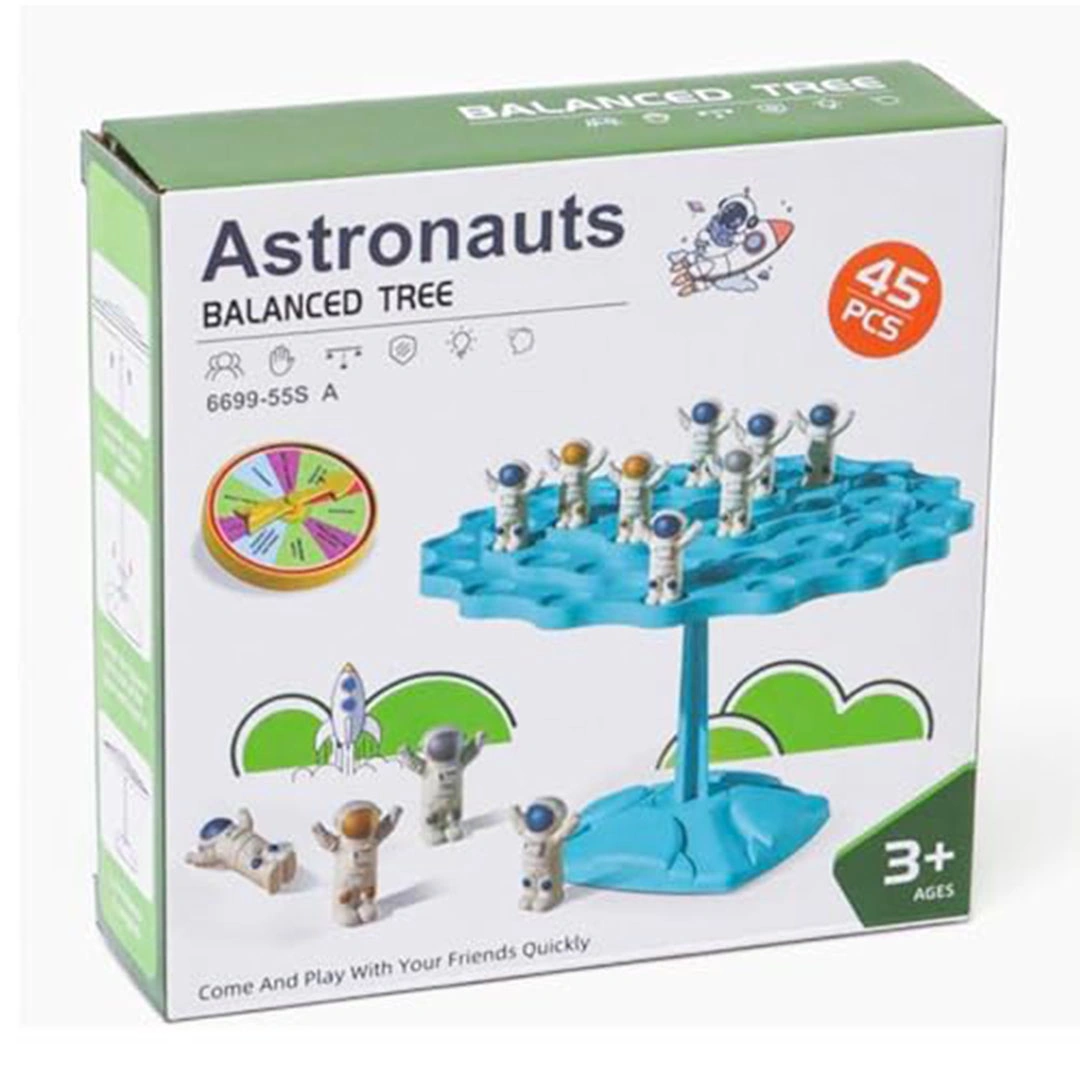 لعبة شجرة توازن رواد الفضاء - 45 قطعة