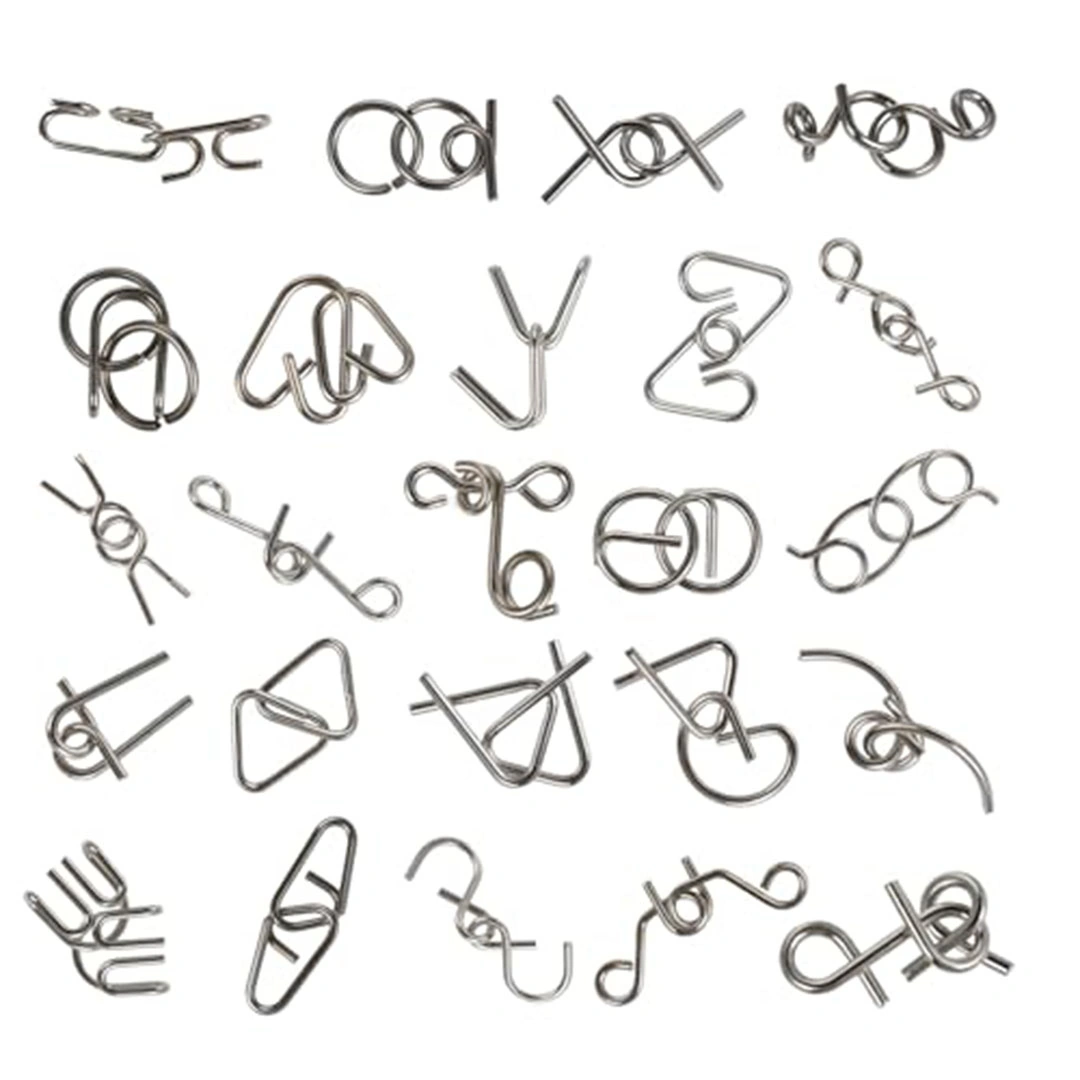 بازل ذكاء معدني - 24 قطعة