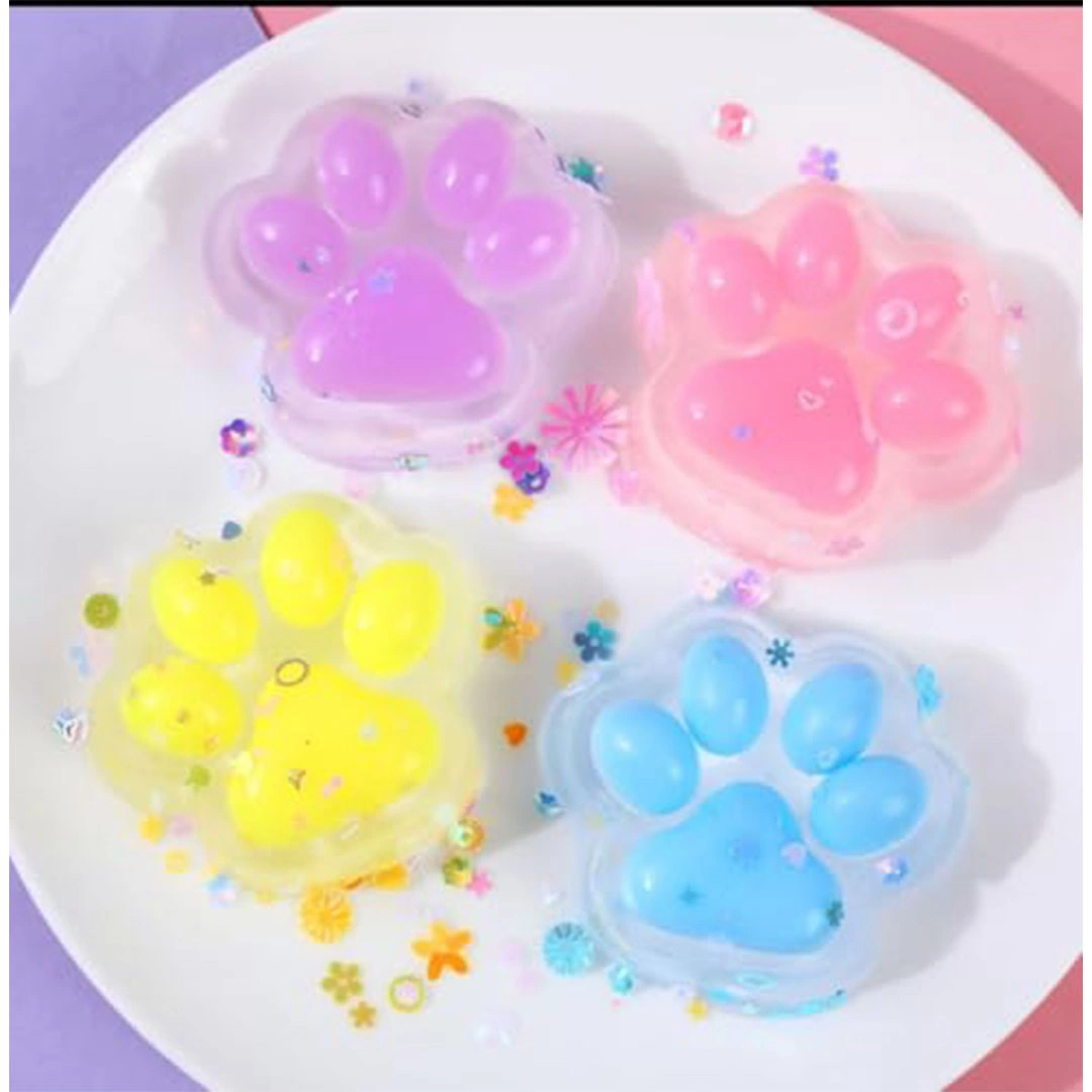 ألعاب سكويشي على شكل مخلب قطة - قطعة واحدة