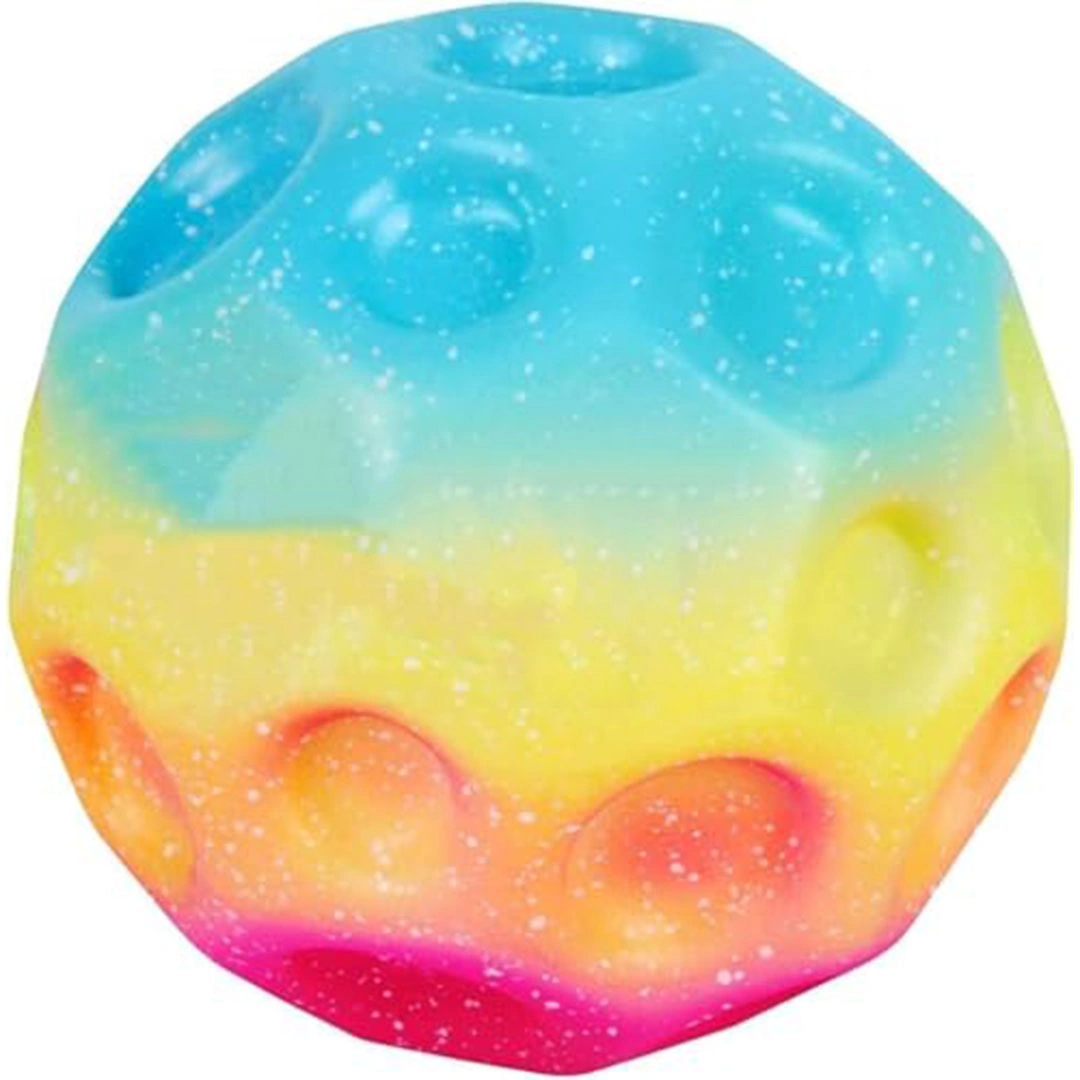 كرة نطاطة للأطفال كوكب/قمر - متعددة الألوان