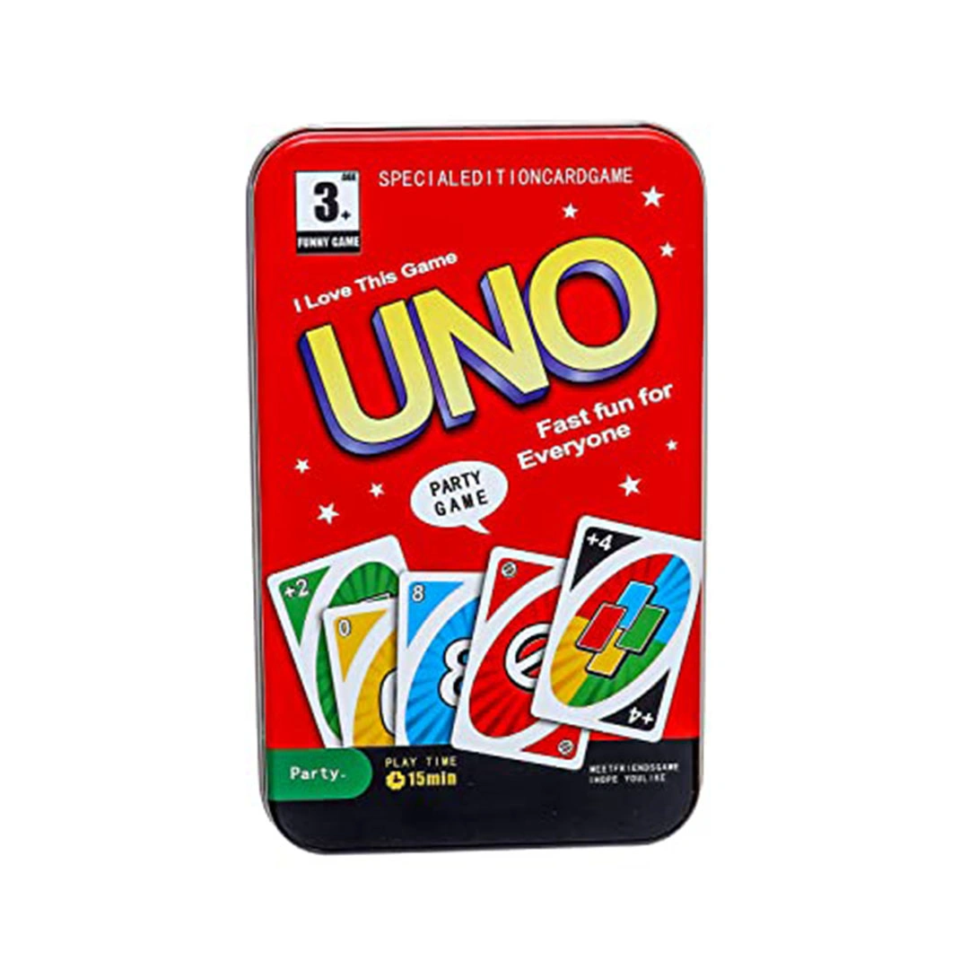 اونو لعبة بطاقات عائلية ممتعة - 108 بطاقة