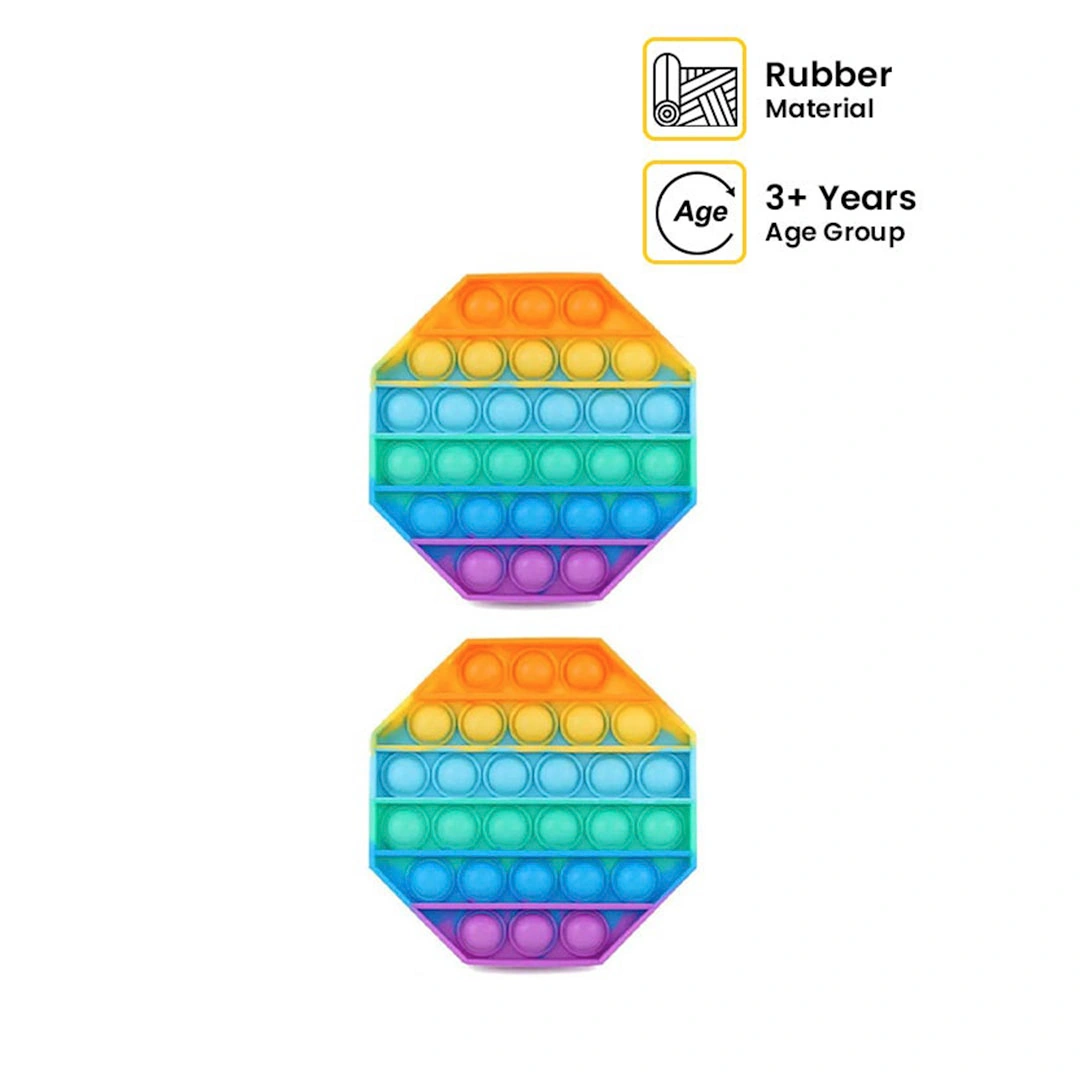 ألعاب فيدجيت سداسية الشكل - 2 قطعة