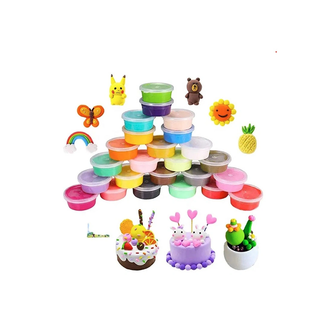 صلصال فوم يجف بالهواء - 24 لون