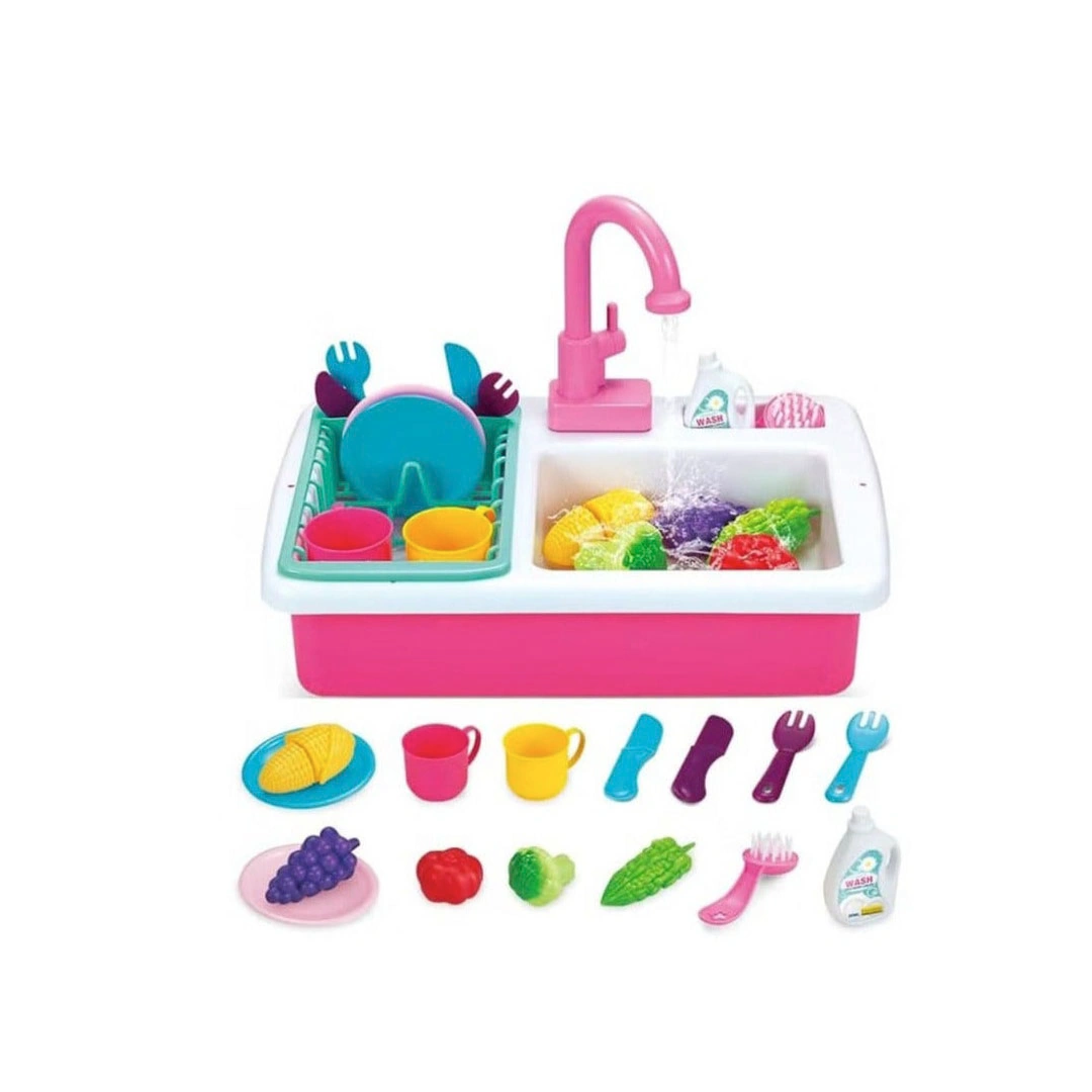 لعبة حوض المطبخ للاطفال - ألوان متنوعة