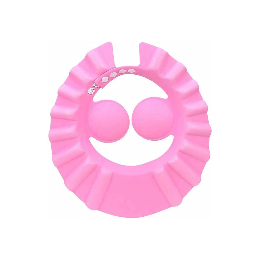 قبعة استحمام للأطفال - بينك