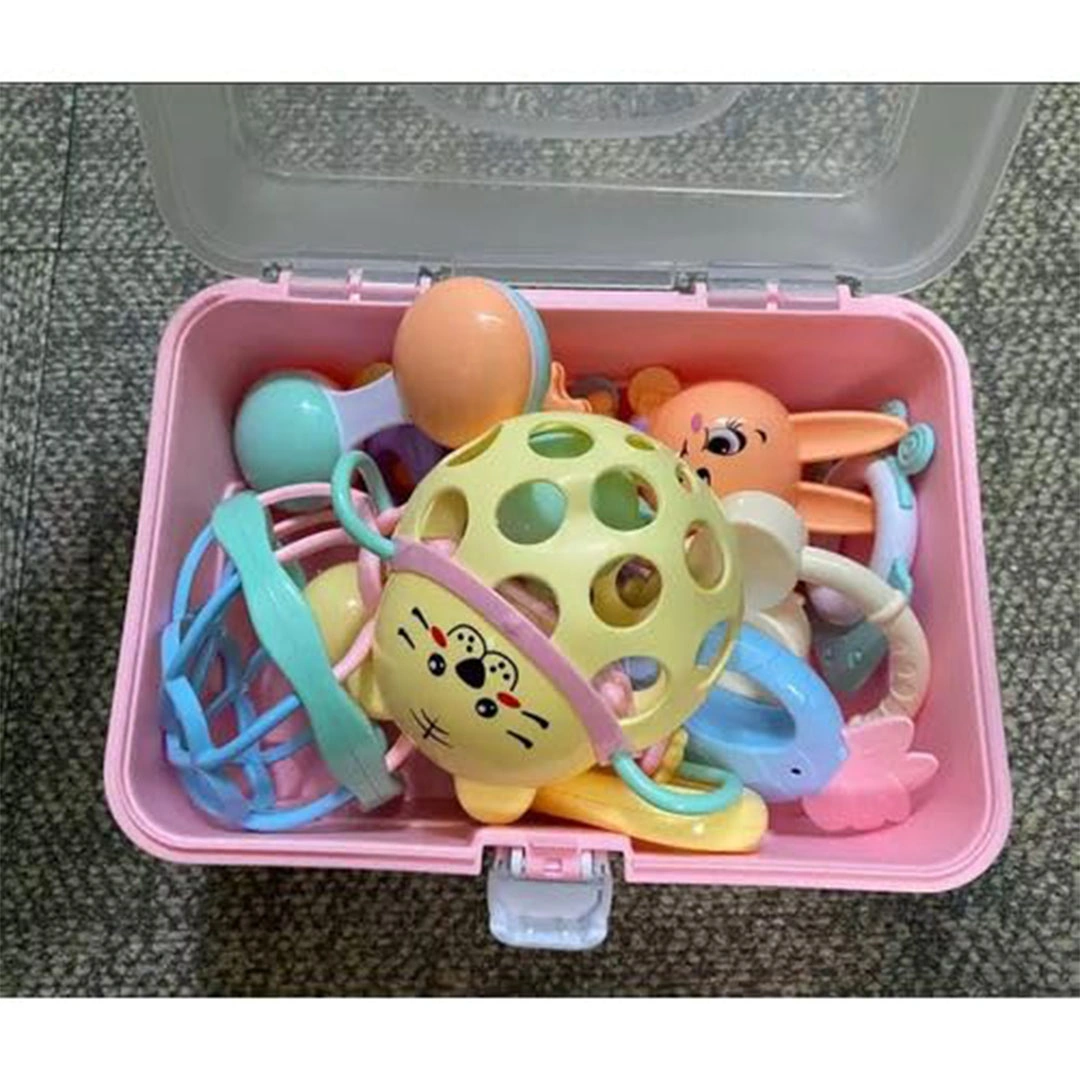 خشخيشات أطفال مطاطية 13 في 1