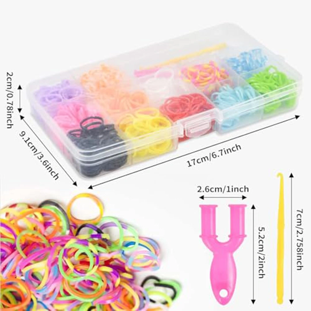 لعبة صندوق حرفي يدوي لاساور الاطفال - 600 قطعة