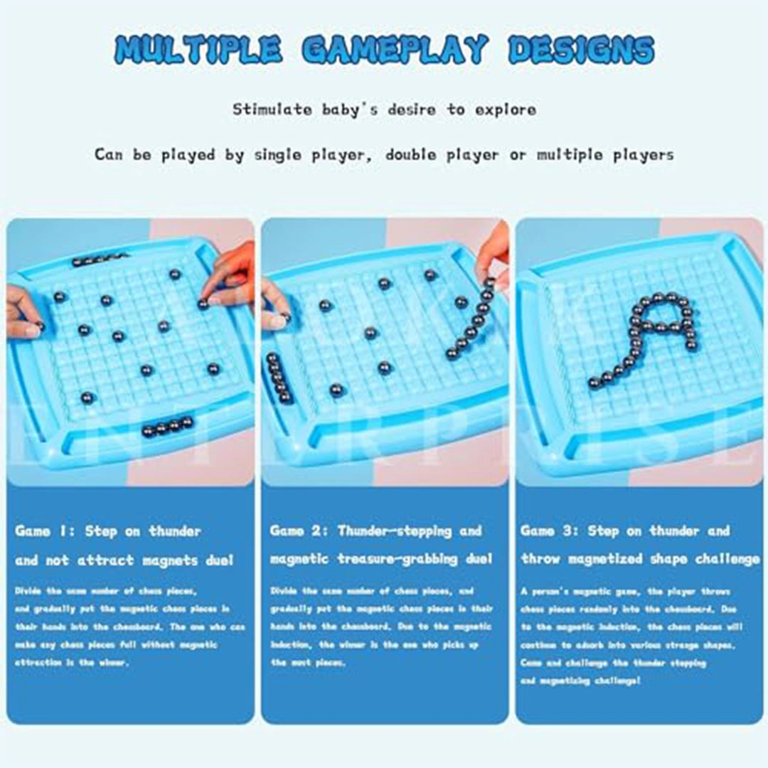 شطرنج مغناطيسي احترافي مع أحجار