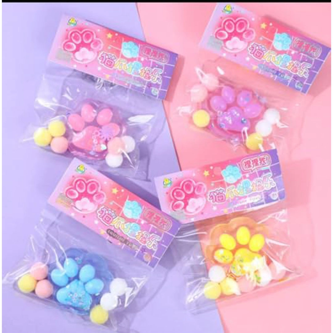 ألعاب سكويشي على شكل مخلب قطة - قطعة واحدة