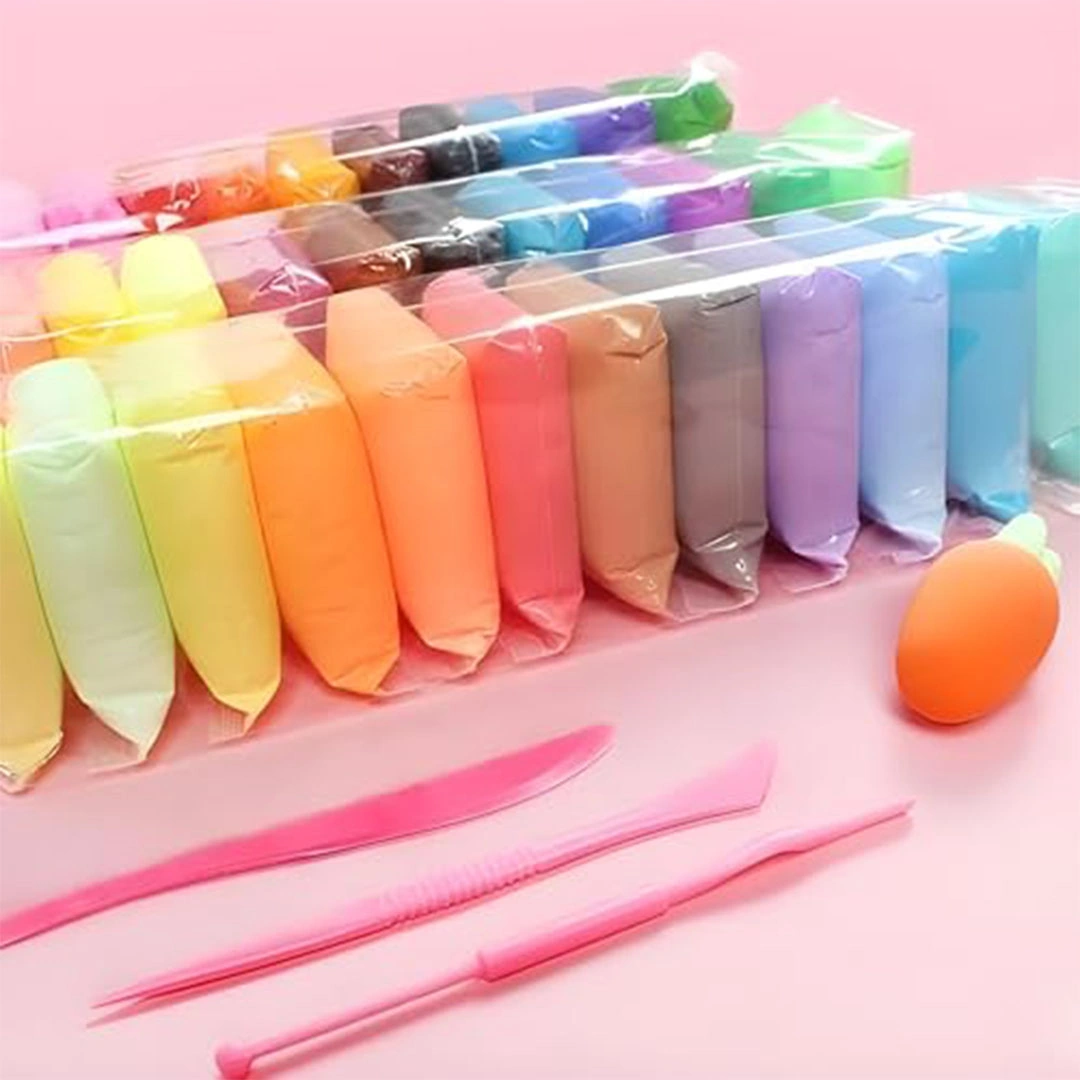 صلصال خفيف يجف بالهواء - 36 قطعة