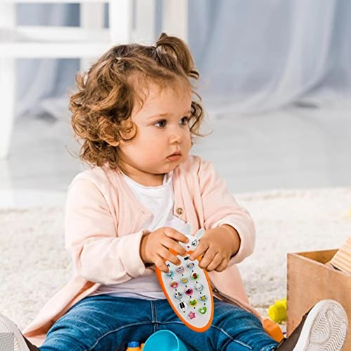 لعبة تليفون شكل جزر للأطفال مضئ