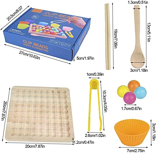 بازل مونتيسوري خشبي تعليمي