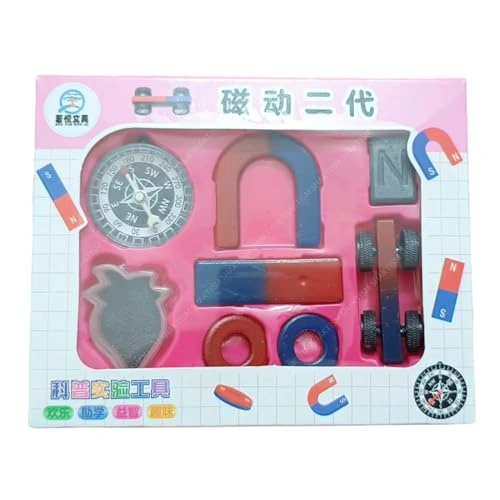 مجموعة مغناطيس تعليمية - تجارب علمية للأطفال