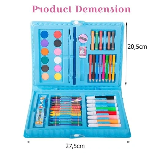 مجموعة الوان متعددة للأطفال - 42 قطعة