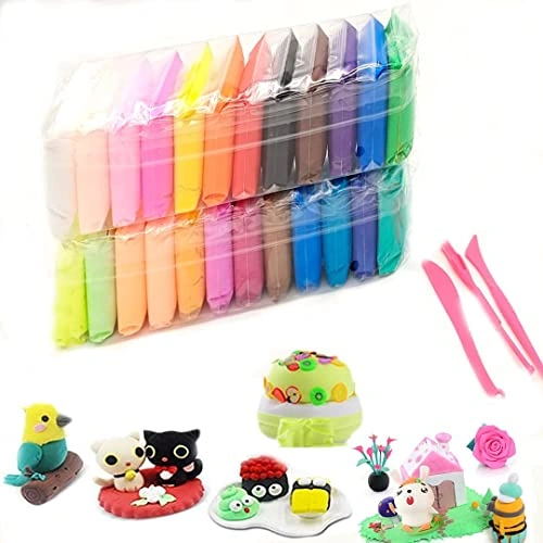 صلصال كريتوي فائق الخفة 5D - 12 لون