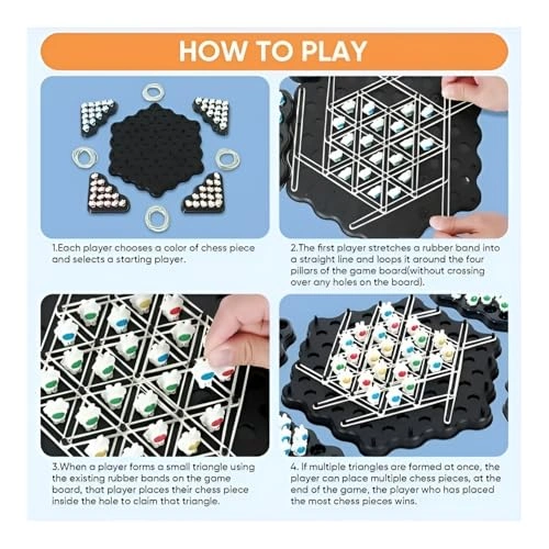 لعبة شطرنج مثلث استراتيجي - 4 لاعبين